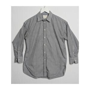 Women's JCrew Stripe Button Up‎ 2P (Petite)